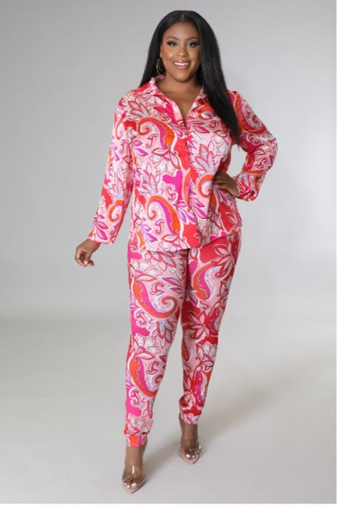 “Paisley” Legging Set